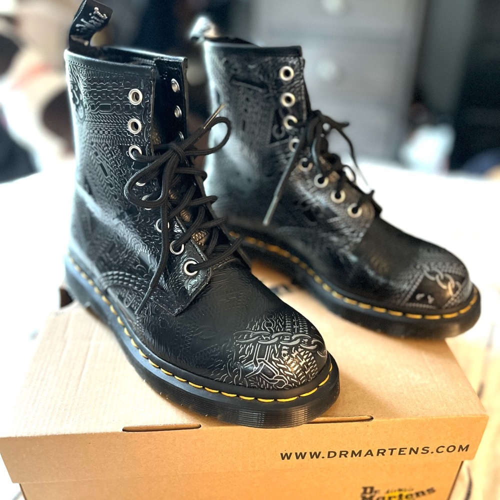 Dr Marten 1460 Arcadia embossed RARE